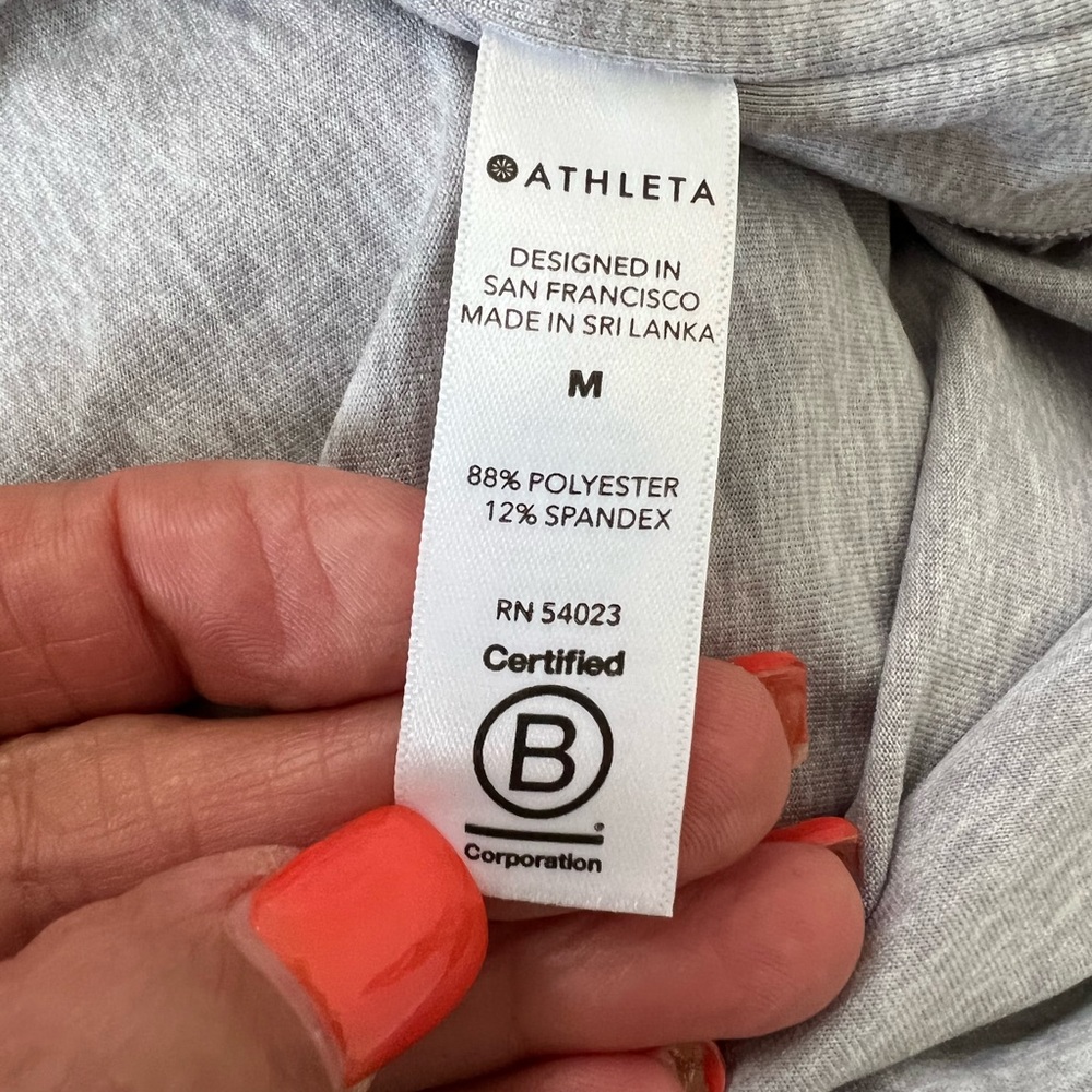 Athleta  Uptempo Hoodie Sweatshirt  M. - Picture 10 of 12